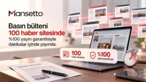 Aynı metinle 100 haber sitesinde yaklaşık bir dakikada bülten yayınlayan Mansetto hizmete girdi