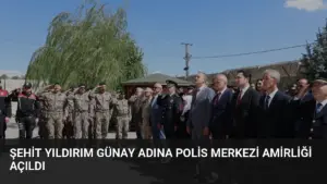 Şehit Yıldırım Günay Adına Polis Merkezi Amirliği Açıldı